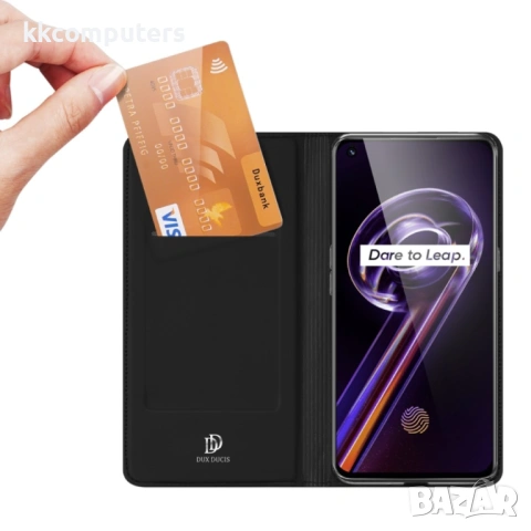 OPPO Realme 9 Pro+ DUX DUCIS Кожен Калъф и Протектор, снимка 3 - Калъфи, кейсове - 53046237