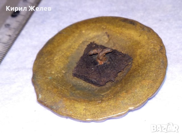 СТАРИНЕН ЕЛЕМЕНТ от УКРАСА на КОНСКА СБРУЯ ОГЛАВНИК - БРОНЗ и ЖЕЛЯЗО КОВАН РЯДЪК за КОЛЕКЦИЯ 38621, снимка 10 - Антикварни и старинни предмети - 41638505