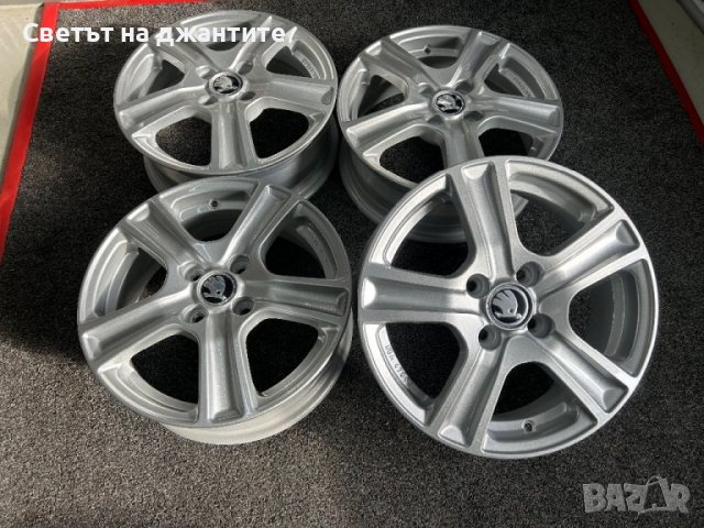 Джанти 15 Цола 4х100 за Skoda Citigo  / Brock RC 19 Нови, снимка 2 - Гуми и джанти - 39791714