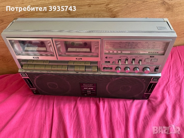 Sharp GF 515 отличен, снимка 4 - Радиокасетофони, транзистори - 52488170