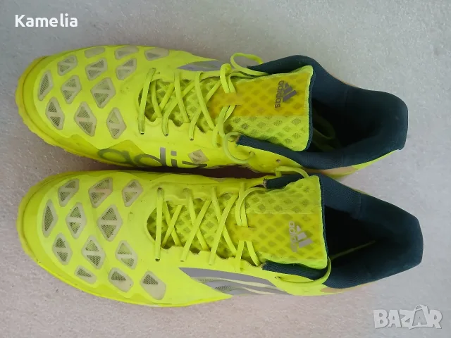 Маратонки Adidas Adizero, 45 номер, в неоново цвят, снимка 3 - Спортни обувки - 54519697