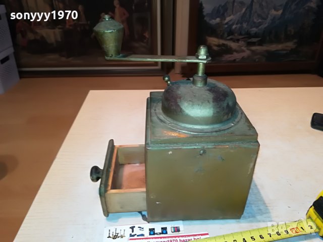 РЕТРО МЕЛНИЦА ОТ ГЕРМАНИЯ 2711221658, снимка 5 - Антикварни и старинни предмети - 38817039