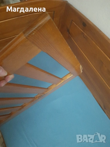 Бебешко легло 120×60 с матрак и 2 чекмеджета, снимка 7 - Бебешки легла и матраци - 53753705