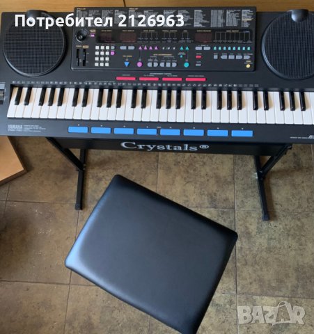 Продава ел. пиано YAMAHA PSS 790 заедно със стойка и стол. Отлично състочние. 450 лв., снимка 5 - Пиана - 44146778