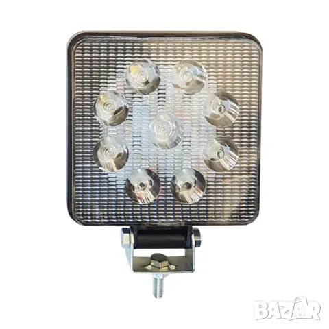 Квадратен LED прожектор 27 W за 12 V