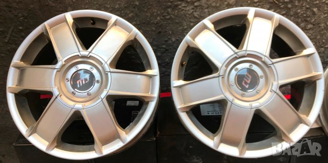 4бр джанти за КИА КИЯ BORBET 5х139,7мм 17" ЕТ35 J8 Ф96мм немски перфектни алуминиеви джанти за джип , снимка 4 - Гуми и джанти - 35610492