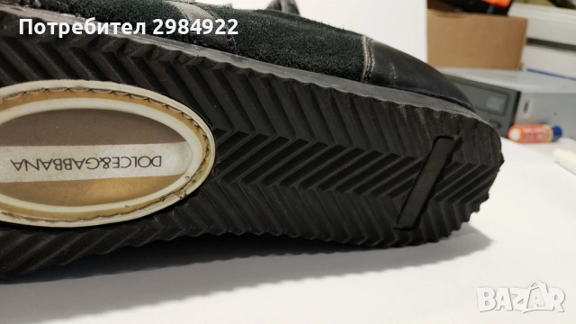 Кожени обувки DOLCE AND GABBANA оригинал номер 43 Стелка 29см, снимка 10 - Дамски ежедневни обувки - 53436544
