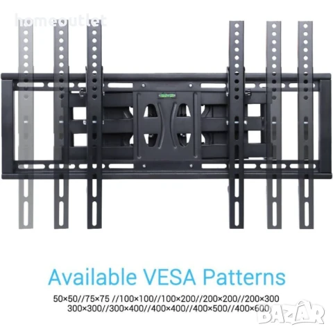 ПРОМОЦИЯ Стойка за телевизор, подходяща за ъглов монтаж UNHO U-500A, снимка 5 - Стойки, 3D очила, аксесоари - 50684028