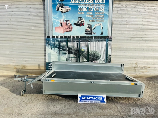 НОВО Туристическо ремарке NEPTUN NORDICA N7-302 2KPS, снимка 3 - Ремаркета - 47470236