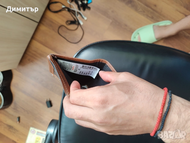 Чисто ново мъжко кяфяво портмоне DeFacto (унисекс) , снимка 3 - Портфейли, портмонета - 51856388
