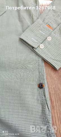 Hugo Boss ORANGE мъжка риза 100% оригинал, снимка 5 - Ризи - 36236996