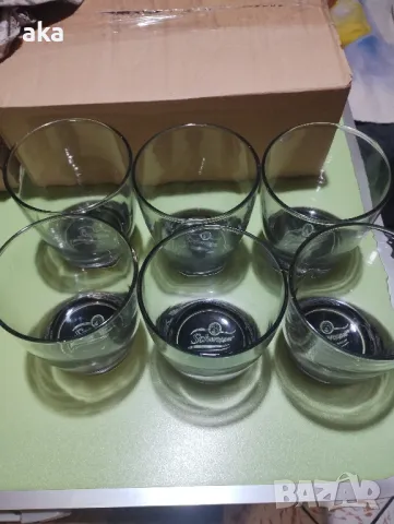 стилни деблелостенни чаши Швепс (Schweppes), снимка 4 - Сервизи - 49329389