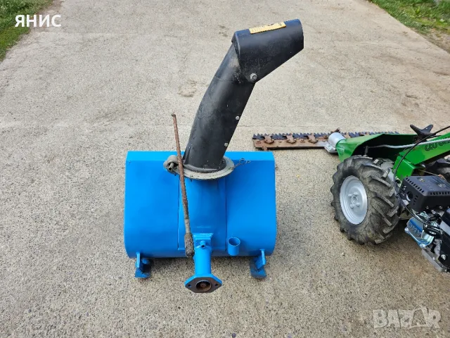 ИТАЛЯНСКА ПАЛЦОВА КОСАЧКА/МОТОБЛОК. ФРЕЗА И СНЕГОРИН..ПЕРФЕКТНА , снимка 10 - Градинска техника - 50289475