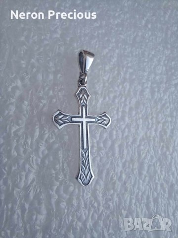 Сребърен кръст, снимка 1