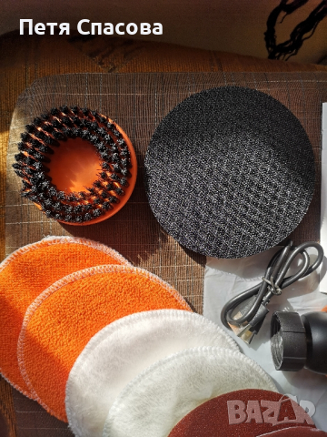 Акумулаторна полираща машина 100W, 7,4V, 2000mAh, снимка 9 - Полирмашини - 44746825