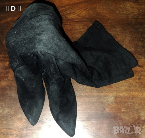 ластични елегантни Чизми  № 38 , снимка 4 - Дамски ботуши - 53697065