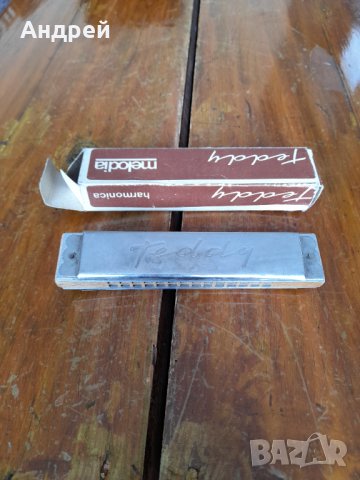 Стара хармоника Melodia Teddy, снимка 2 - Антикварни и старинни предмети - 35960711