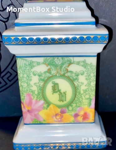 Rosenthal Versace порцелан часовник , снимка 3 - Антикварни и старинни предмети - 53648252