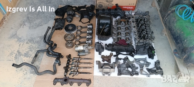 Здрави Двигателни части за 1.6хди 109к.с мазда 3,форд, ситроен, пежо и т.н, снимка 4 - Части - 51857423