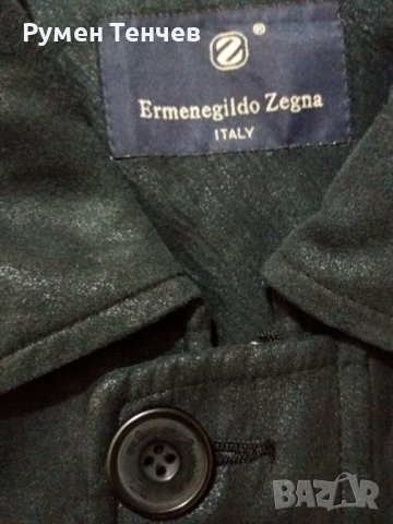 Мъжко яке ,, Ermenegildo Zegna". Размер XL. Искуствена кожа. Перфектно състояние. , снимка 7 - Якета - 39152465