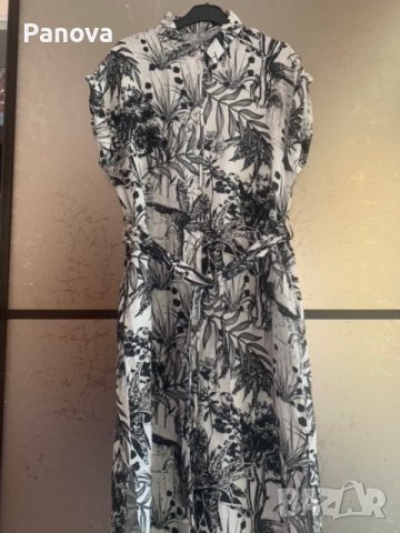 Продавам елегантни ленени и дантелени рокли размер ХS М и Л, снимка 3 - Рокли - 41565307