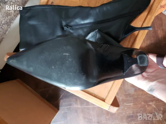 BEBE елегантни ботуши естествена кожа, снимка 8 - Дамски ботуши - 47372248