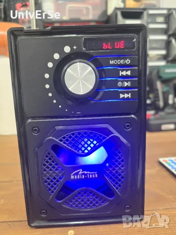 Преносима Bluetooth колонка/радио