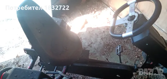 -20 %Само  до Коледа Продавам голям картинг с 2 седалки + нов бензинов двигател, снимка 3 - Велосипеди - 47996749