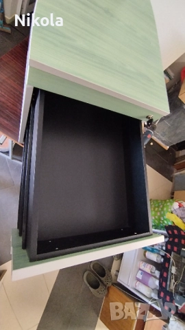 Офис шкаф с три чекмеджета на колела - контейнер за бюро резидав с ключ, снимка 13 - Шкафове и рафтове - 51437181