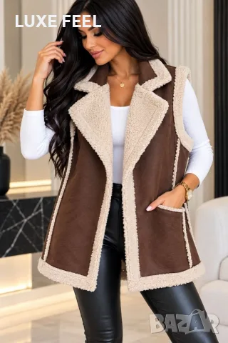 ✨ Дамски Елеци ✨, снимка 3 - Елеци - 56395122