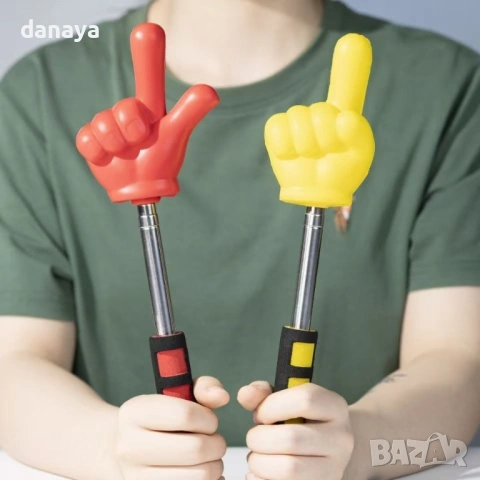 6445 Телескопична показалка Ръчичка, 34-93 см, снимка 5 - Ученически пособия, канцеларски материали - 53644315