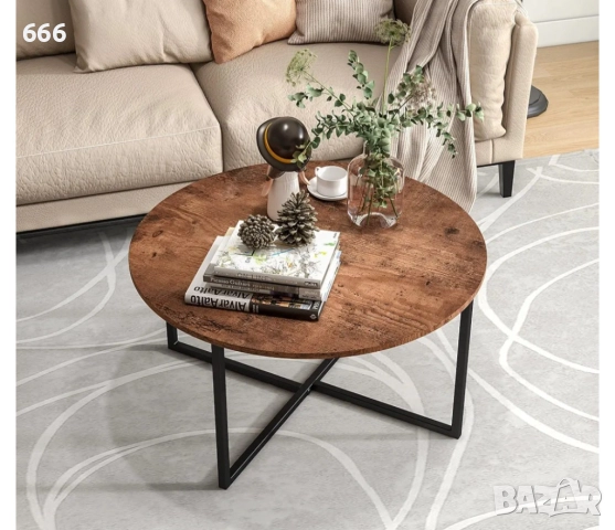 Кръгла масичка за кафе, снимка 6 - Маси - 52930021