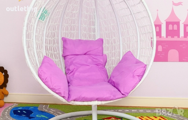 Люлка градинска висяща люлка тип гнездо,яйце–Промоция!