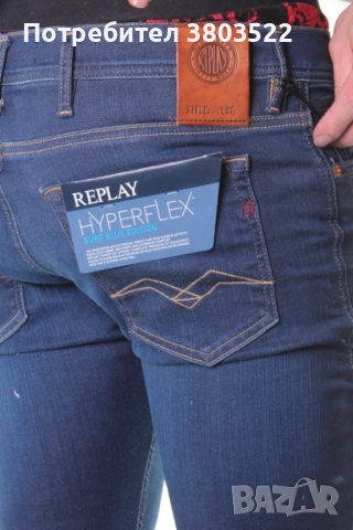 Дънки Replay 34 / 32, снимка 5 - Дънки - 51481437