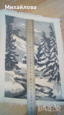 Гоблен "Вълшебната зима", снимка 3 - Гоблени - 41560021