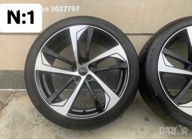 Оригинални джанти GMP за AUDI 20 S line 255/40R20 DOT 2423 ABT MTM RS, снимка 3 - Гуми и джанти - 48299329