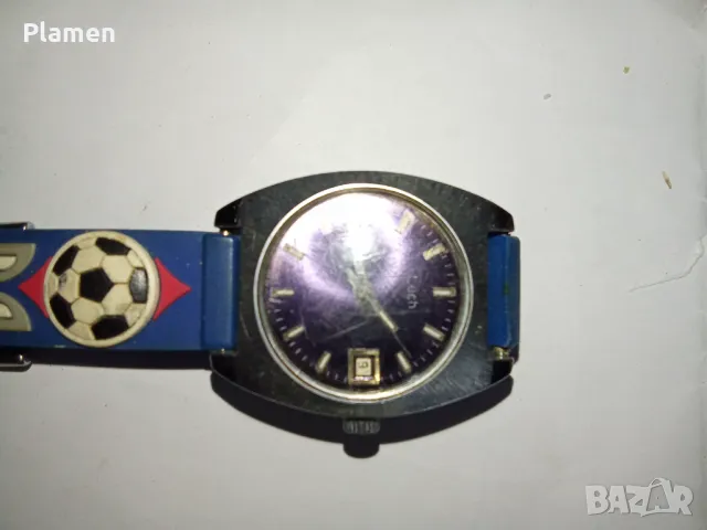 Стар рядък съветски часовник заря , снимка 1