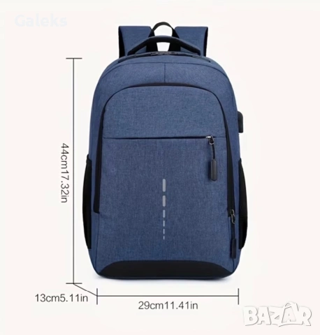 Мъжки ултра леки и компактни, ежедневни раници за спорт, туризъм и работа (+ за лаптоп 16"), снимка 14 - Раници - 51008398