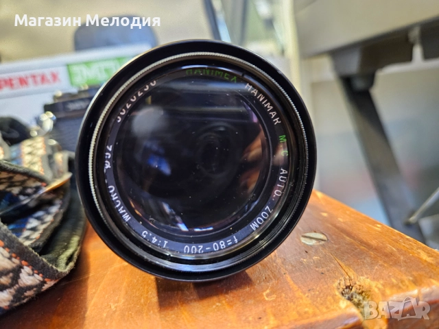 Фотоапарат Pentax MV  В отлично техническо и визуално състояние. Комплект с чанта, книжки, 4 обектив, снимка 16 - Фотоапарати - 48611228