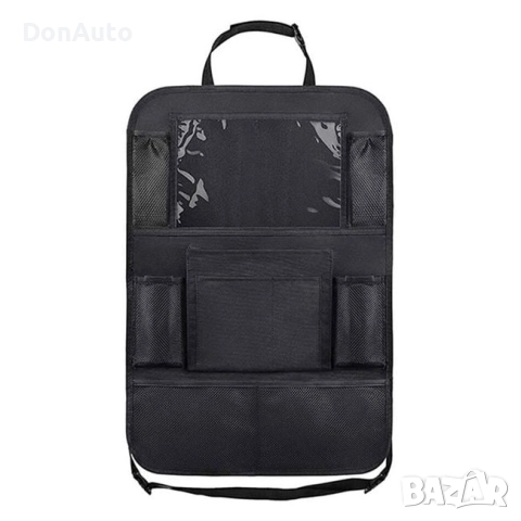 Органайзер за седалка с джобове и калъф за таблет - 8 отделения