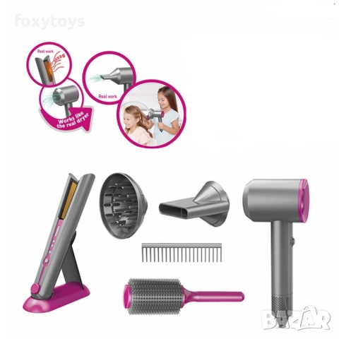 Луксозен детски фризьорски комлект, снимка 3 - Образователни игри - 52714090