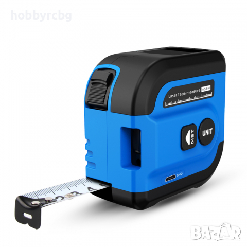 NF-2260L Комбинирана лазерна ролетка 60м с 5 метра лента, снимка 1