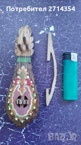 Декоративна гъдулка , снимка 5 - Декорация за дома - 49401421