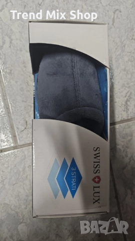 Оригинални Пухкави зимни пантофи SWISS LYX с мемори пяна и гел против умора и мекота !, снимка 15 - Пантофи - 51637200