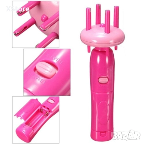 Автоматичен уред за плитки - V i p r o o Braid X-press Electric , снимка 12 - Други - 52593370