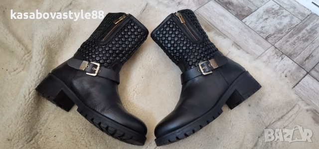 Ботуши Debbie Lavorazione Artigiana  Италия  38н.Естествена кожа , снимка 7 - Дамски ботуши - 52817252