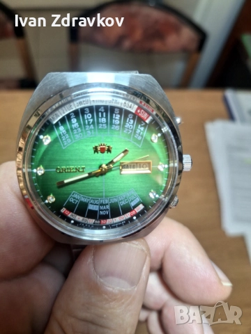 Продавам Ориент Orient вечен календар, снимка 4 - Мъжки - 52408961