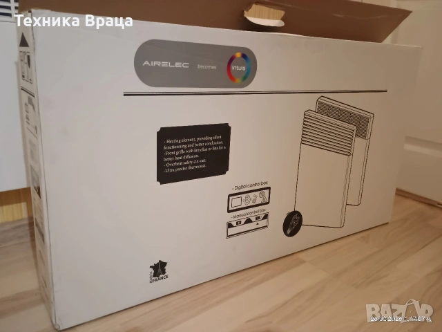 Чисто нов конвектор AIRELEC BASIC PRO 2500W., снимка 10 - Радиатори - 53637186