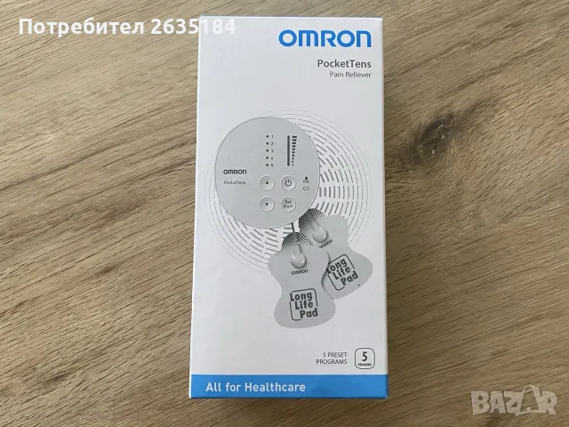 Електростимулатор Omron PocketTens (за облекчаване на болка), снимка 4 - Медицинска апаратура - 56184348