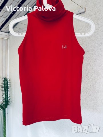 Красив топ-поло без ръкави, снимка 4 - Корсети, бюстиета, топове - 34202721